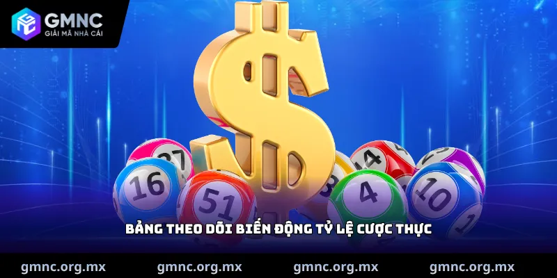 Bảng theo dõi biến động tỷ lệ cược thực