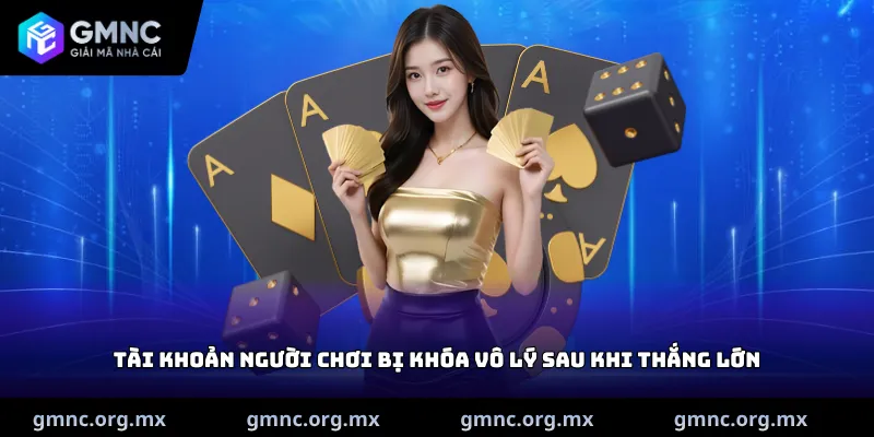 Tài khoản người chơi bị khóa vô lý sau khi thắng lớn